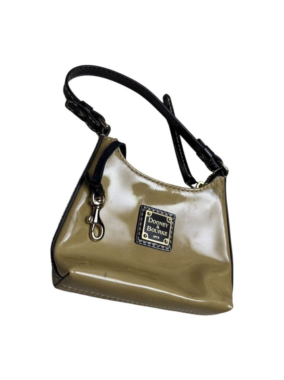 DOONEY & BOURKE Bitsy Bag VINTAGE Mini Patent LEATHER Purse